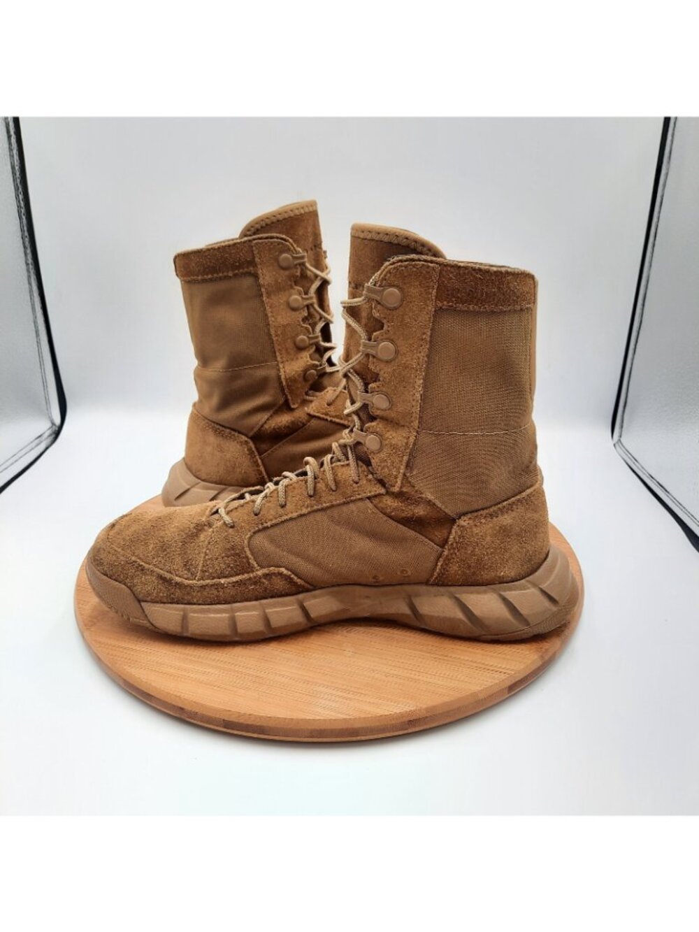 Oakley SL Light Assault 2 Mens Size 8 Boots Coyote Brown Leather Tactical Gear - Picture 6 of 10